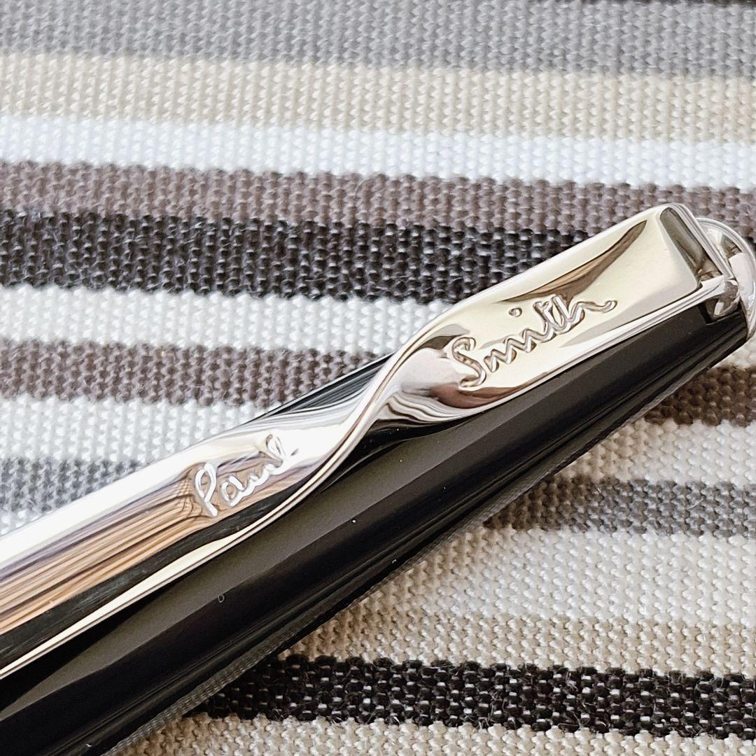 ポールスミス チャコールグレーラッカー 万年筆 ペン先18K