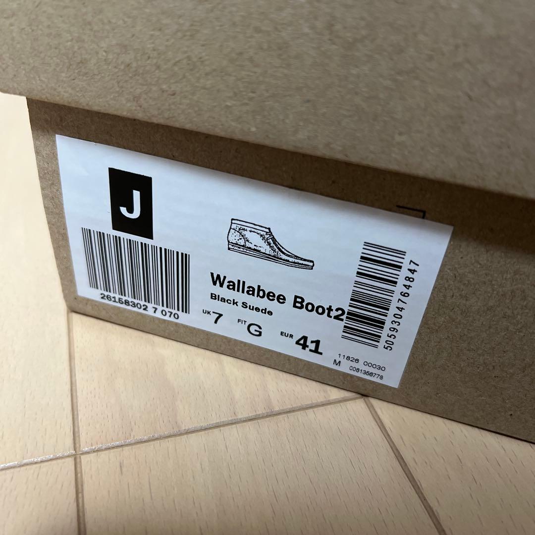 クラークス　ワラビーブーツ　clarks wallabee