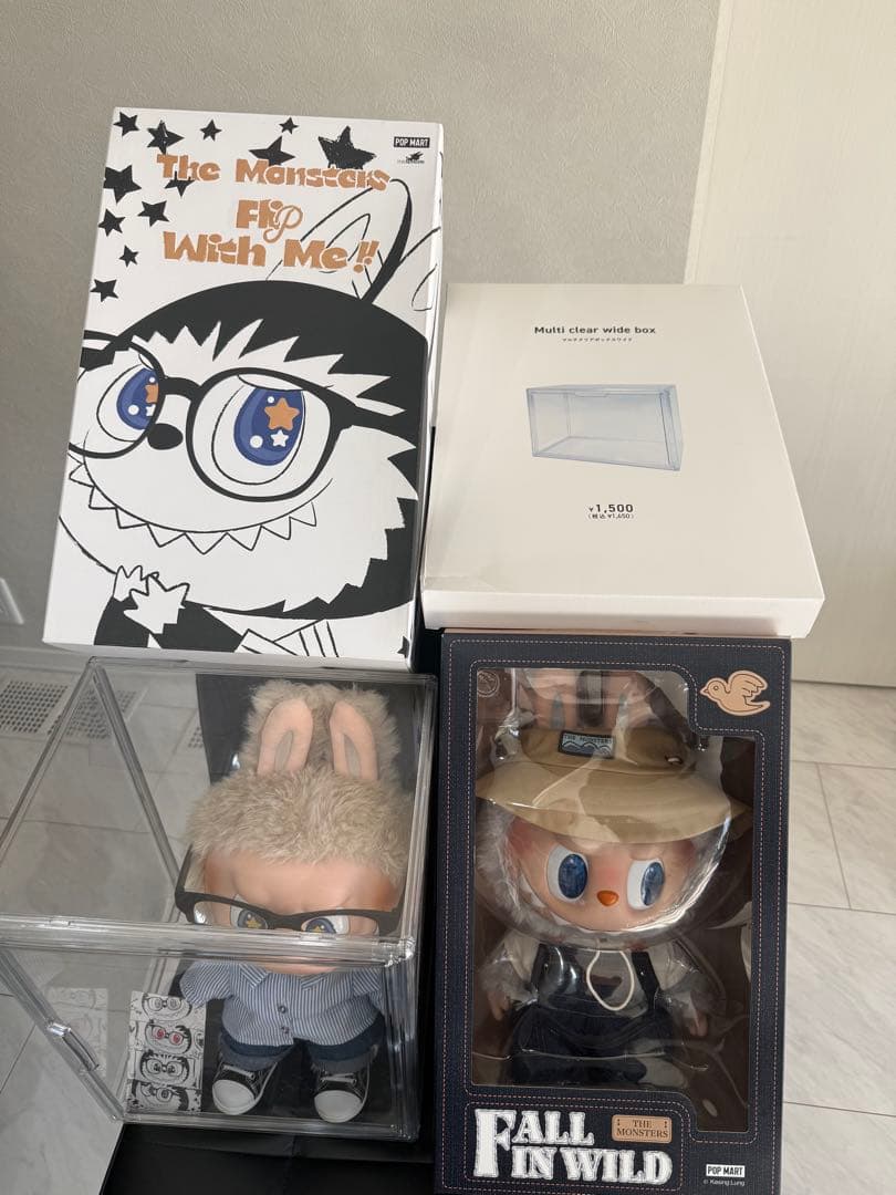 山﨑　Fall・Flip 2体セット+ショーケース