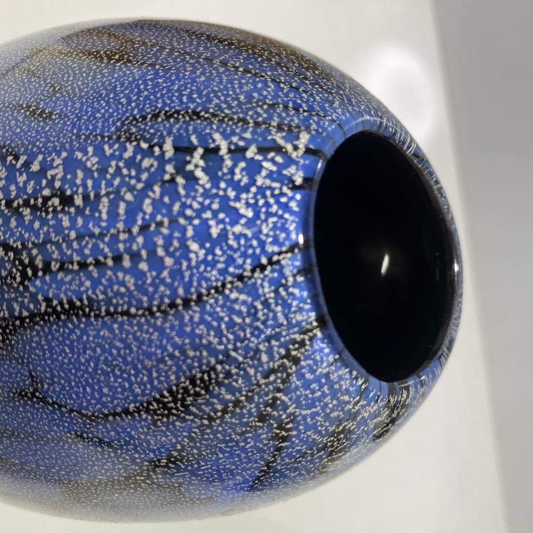 小林貢 宙吹硝子 花生 花瓶 伝統工芸 ガラス-東京公式通販サイト