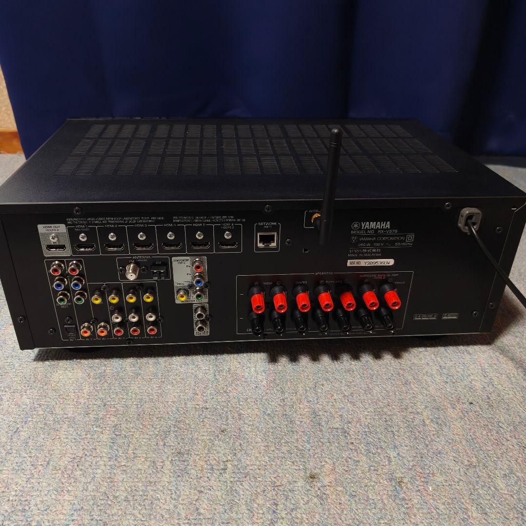 YAMAHA 7.1ch AVアンプ RX-V579 メンテナンス済み！