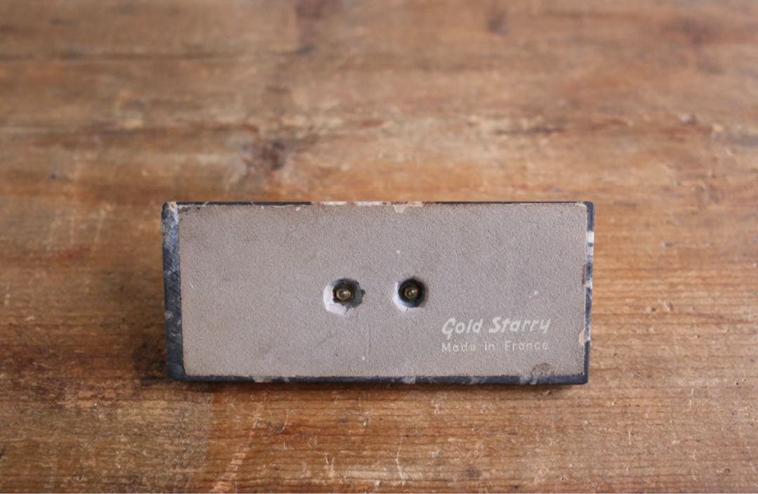 卓上万年カレンダーフランス ヴィンテージ 『GOLD STARRY』大理石