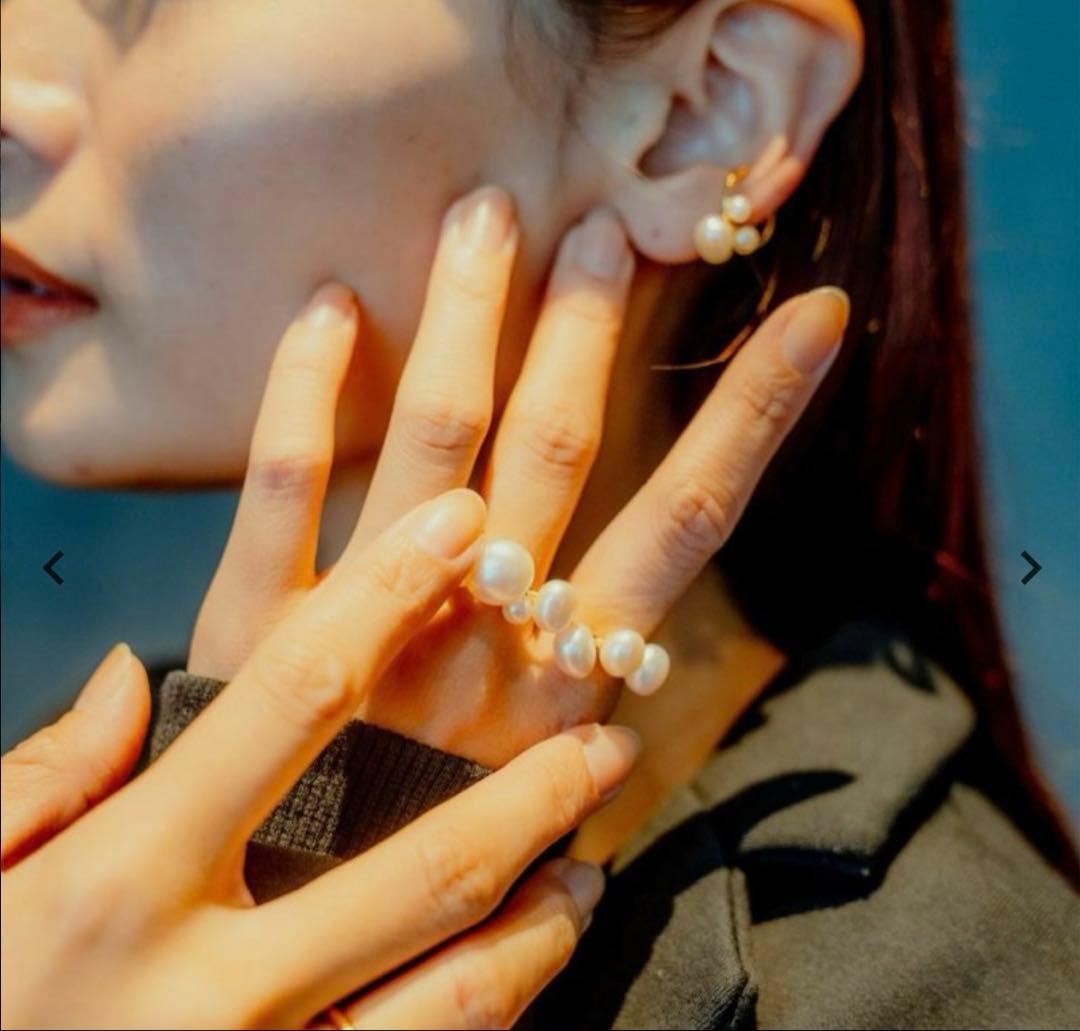 ステラハリウッド　バブルパールボリュームリング