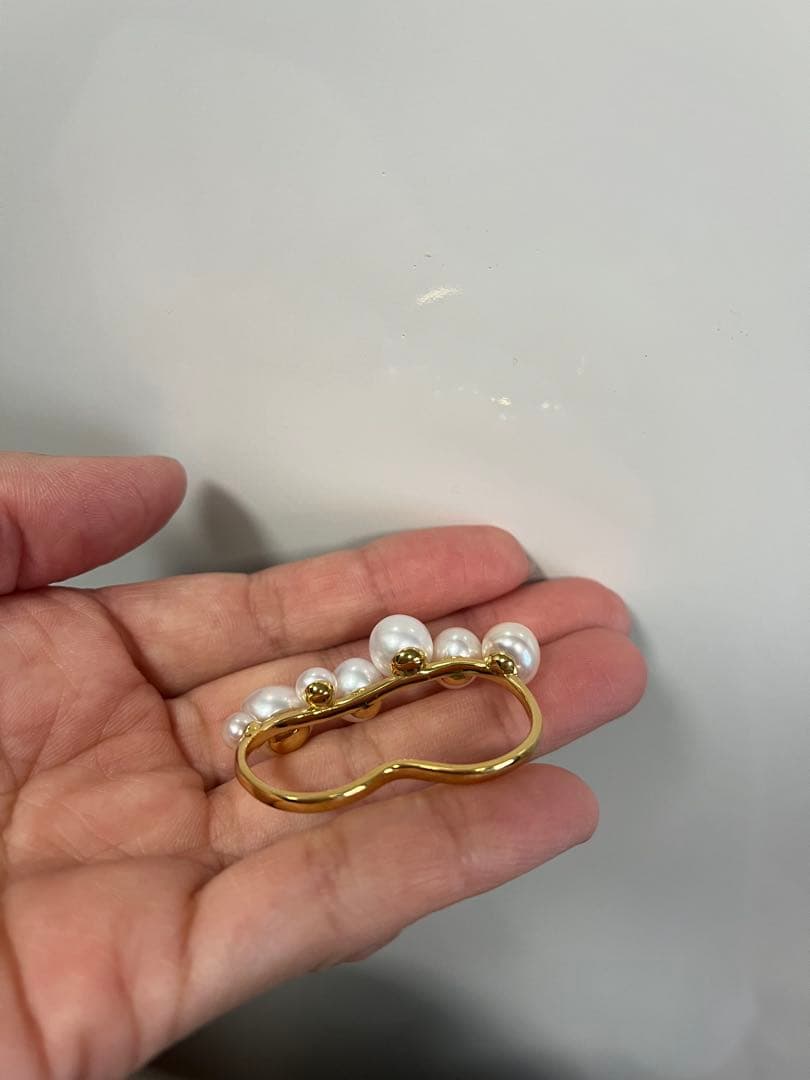 ステラハリウッド　バブルパールボリュームリング