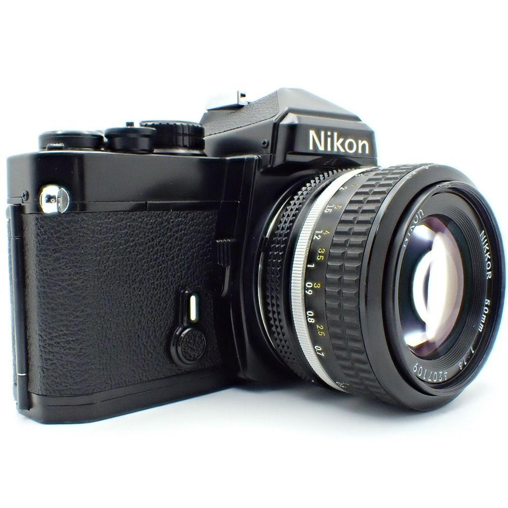 動作確認済】Nikon FE＆Ai 50mm f1.4 初期保証&新品電池付