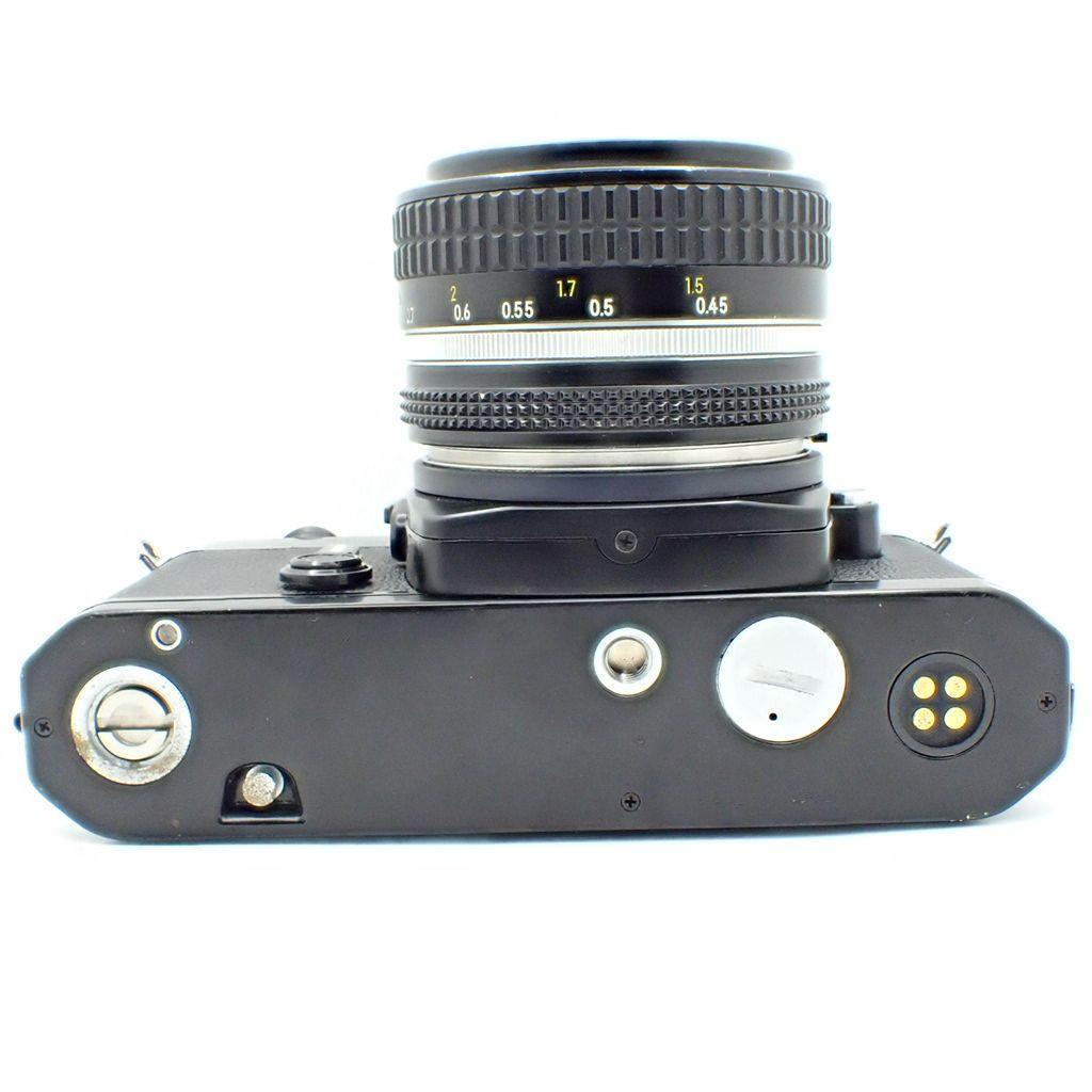 動作確認済】Nikon FE＆Ai 50mm f1.4 初期保証&新品電池付