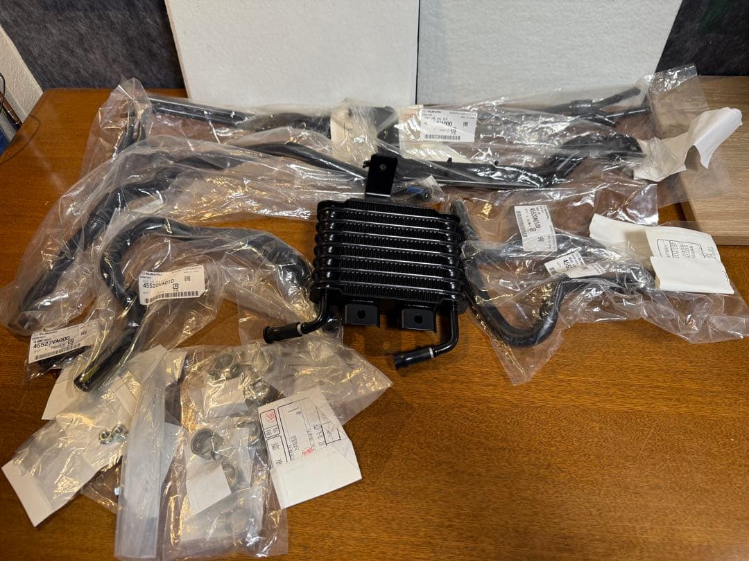 よ*う様 レヴォーグCVTオイルク－ラ－パイピングセット純正