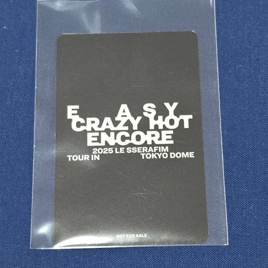 ルセラフィム ウンチェ SPAGHETTI ユニバ 先着ラキドロ 東京ドーム