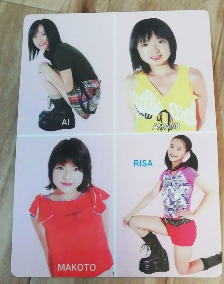 モーニング娘の下敷き 吉澤ひとみさんセンター モーニング娘の下敷き