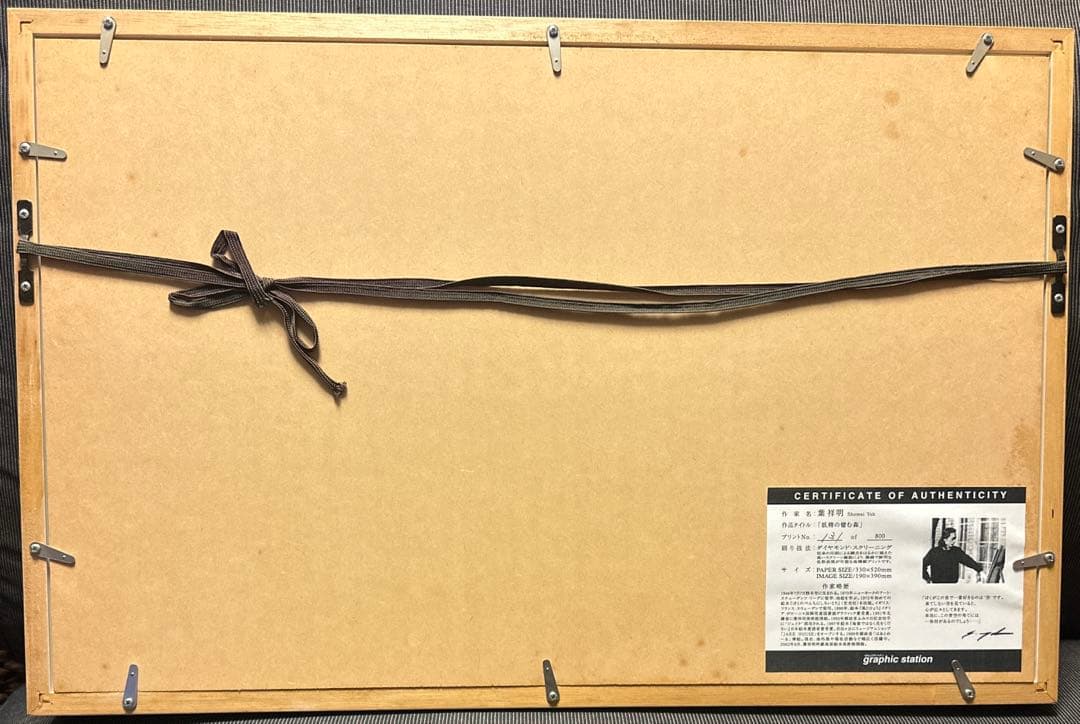 葉祥明 「妖精の棲む森」 限定版画