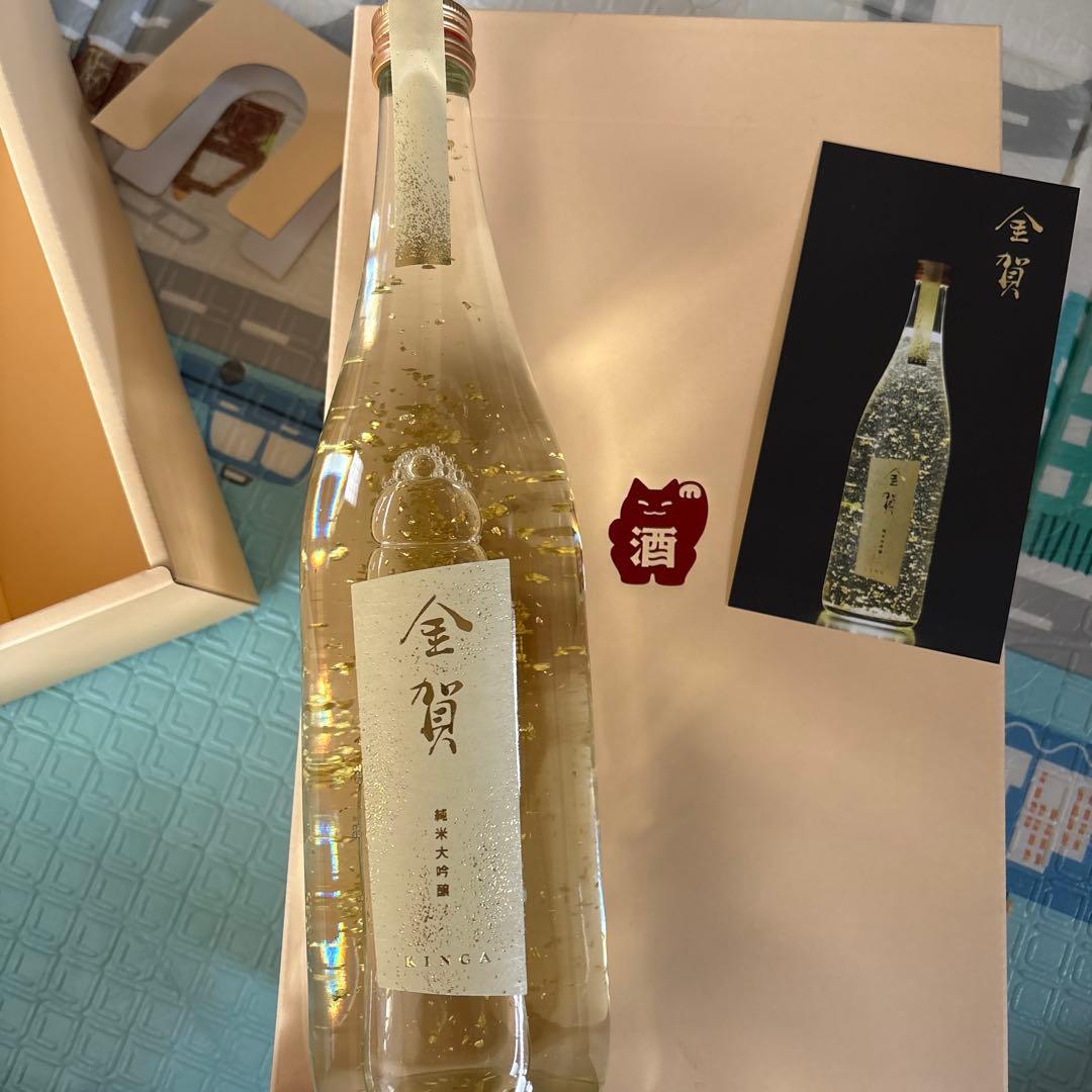 金賀 金箔入り日本酒 720ml - メルカリ