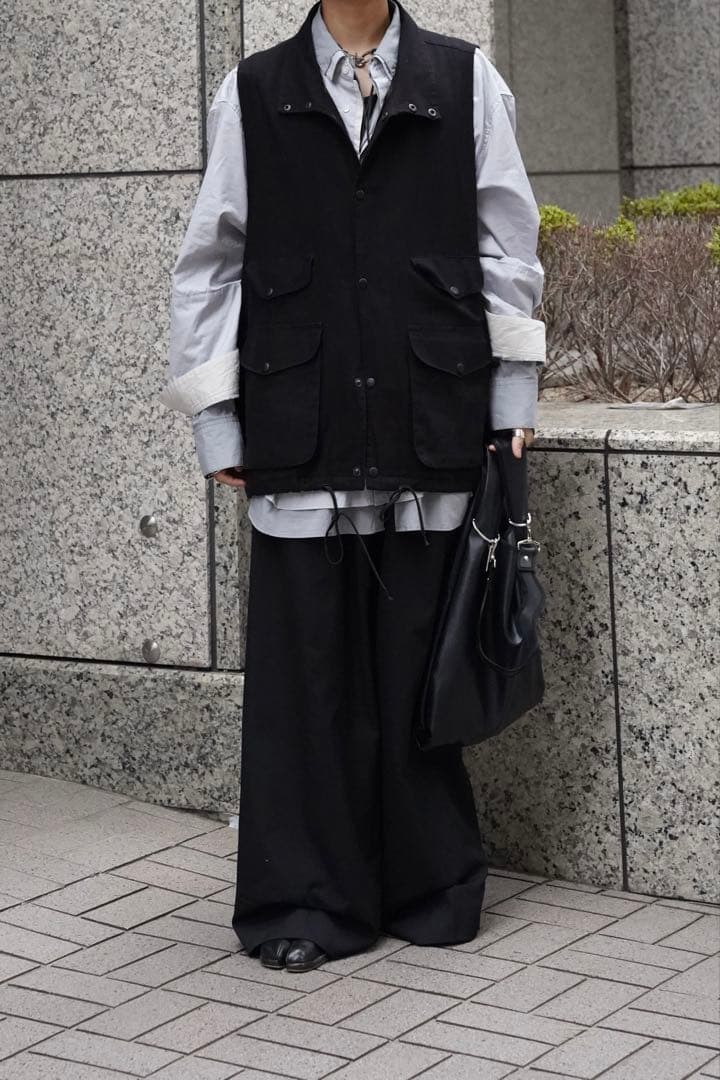 PORTRAITE ベスト ブラック