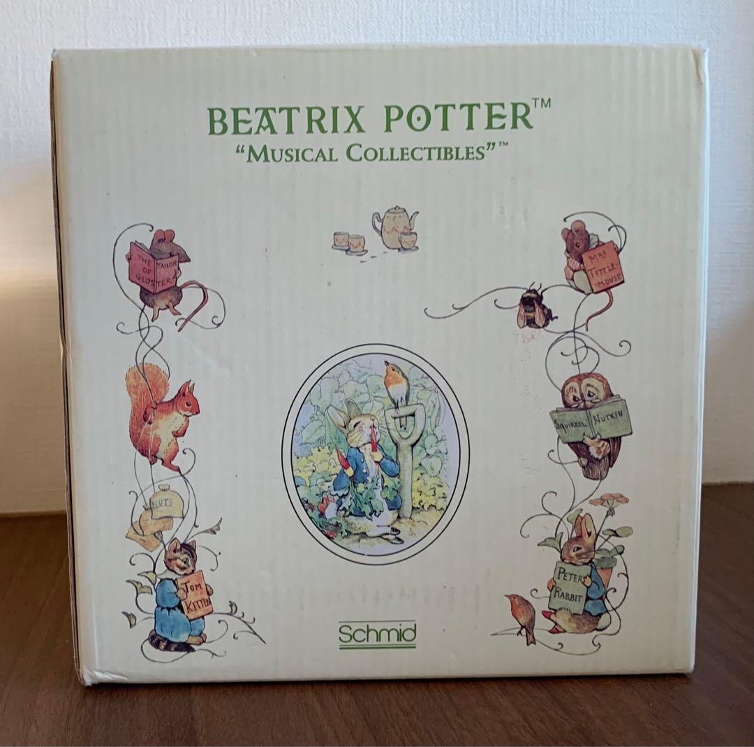 ジンジャーとピクルスのお店 オルゴール 箱入り ピーターラビット