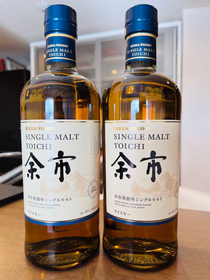 ニッカウイスキー 余市シングルモルト 2本セット