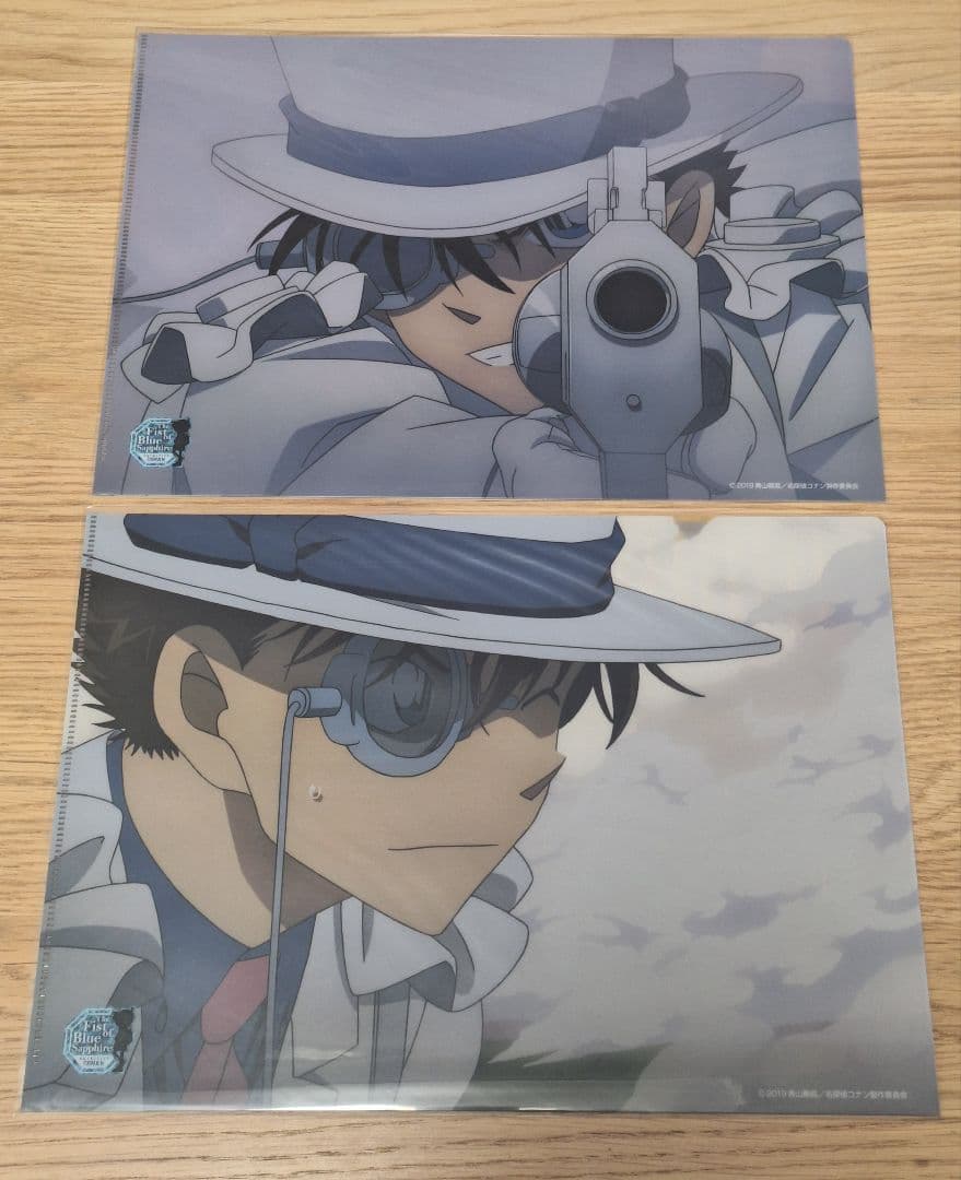 名探偵コナン 紺青の拳 場面写クリアファイルセット 怪盗キッド 名探偵