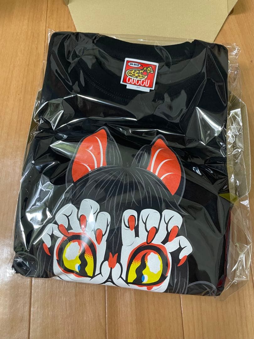 GRAPE BRAIN 戦慄！にぎるちゃん 222 ver. Tシャツ 白 黒 - メルカリ