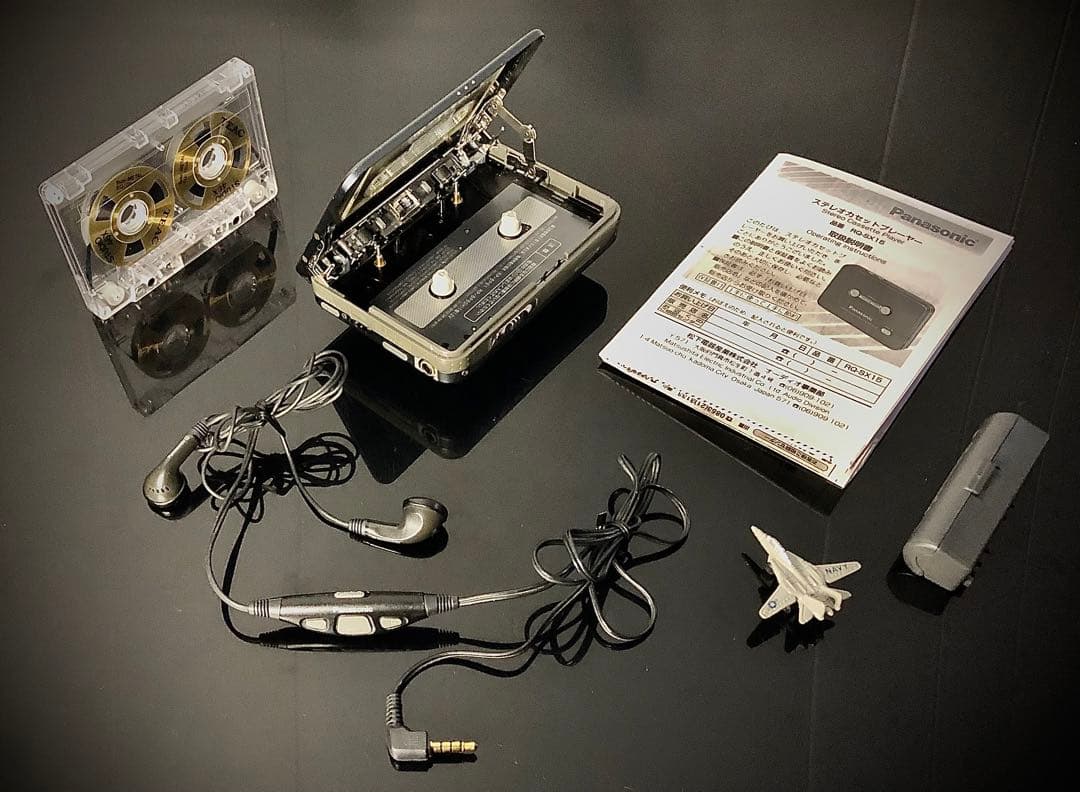 カセットプレーヤーPanasonic RQ-SX15茶「 整備済み、完動超美品