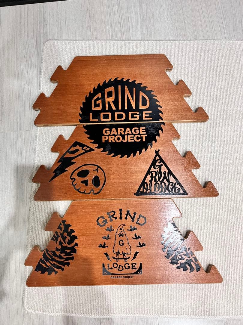 GRIND LODGE風 TheArth風 六角形木製テーブル ヘキサテーブル アウトドア