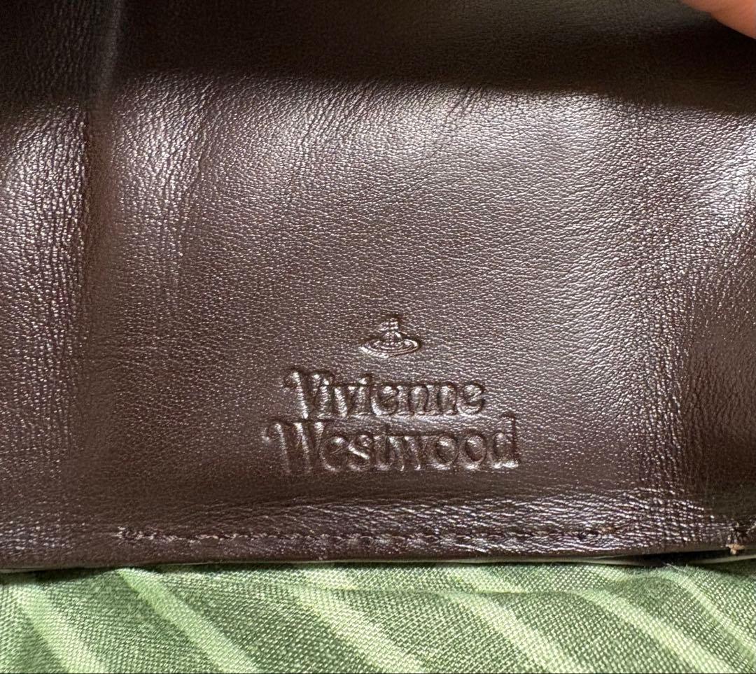 Vivienne Westwood ヴィヴィアン 三つ折り財布 ブラウン