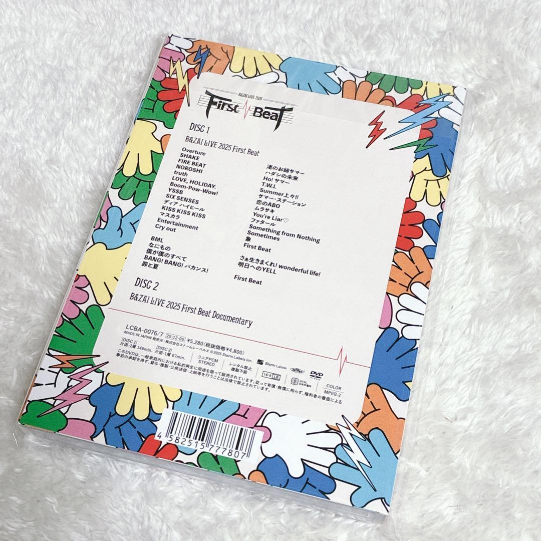 ラスト1点 DVD B&ZAI LIVE 2025 First Beat