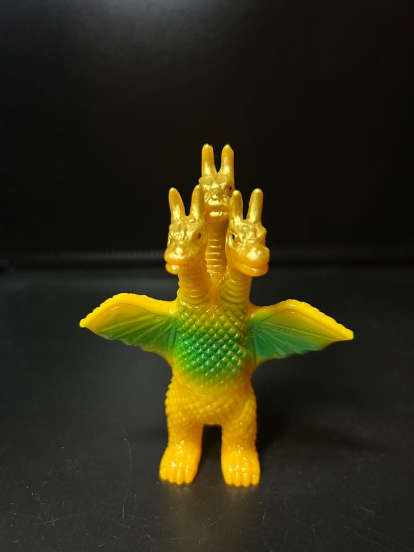 m1号 ブルマァク復刻　キングギドラ　ミニソフビ　HMV限定