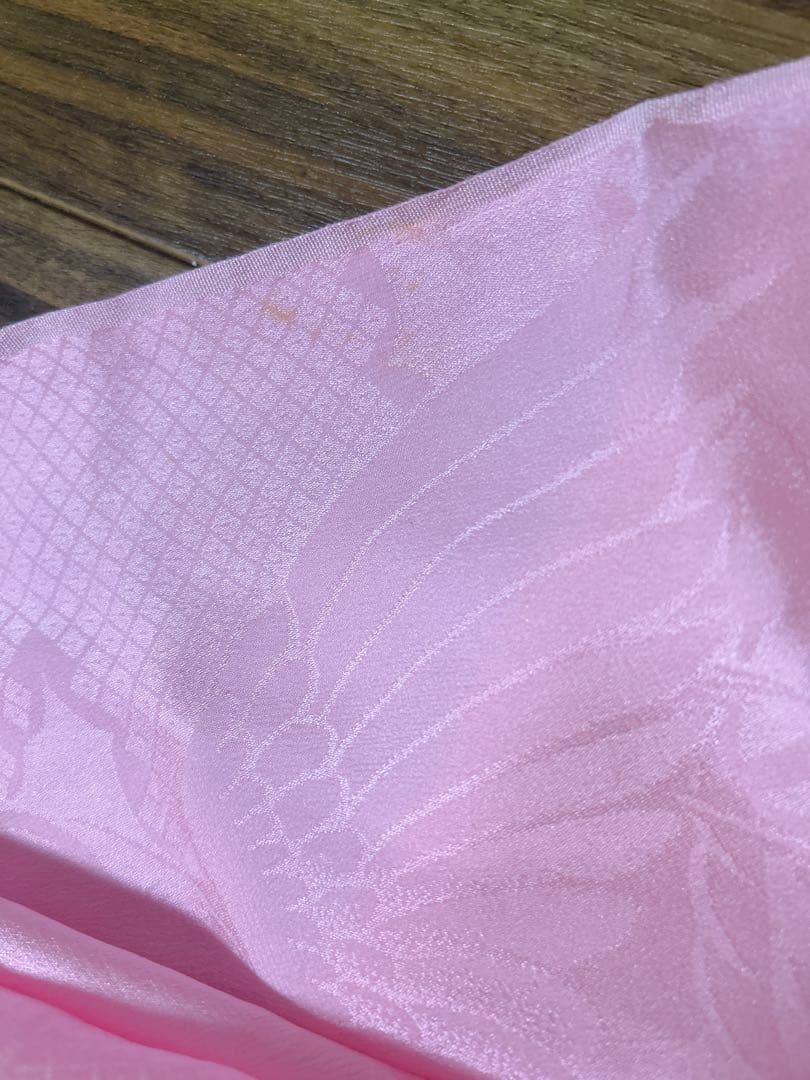 人気の水色♡七五三　7歳　女の子　セット　一式　ピンク　ゴールド　パール付帯締め