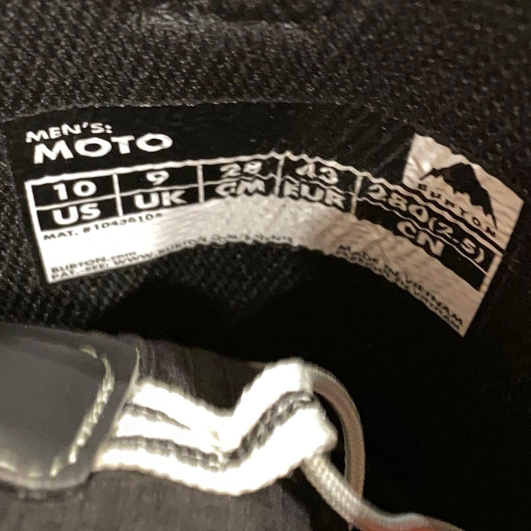 【未使用に近い美品_即日発送】BURTON バートン ブーツMOTO 28cm