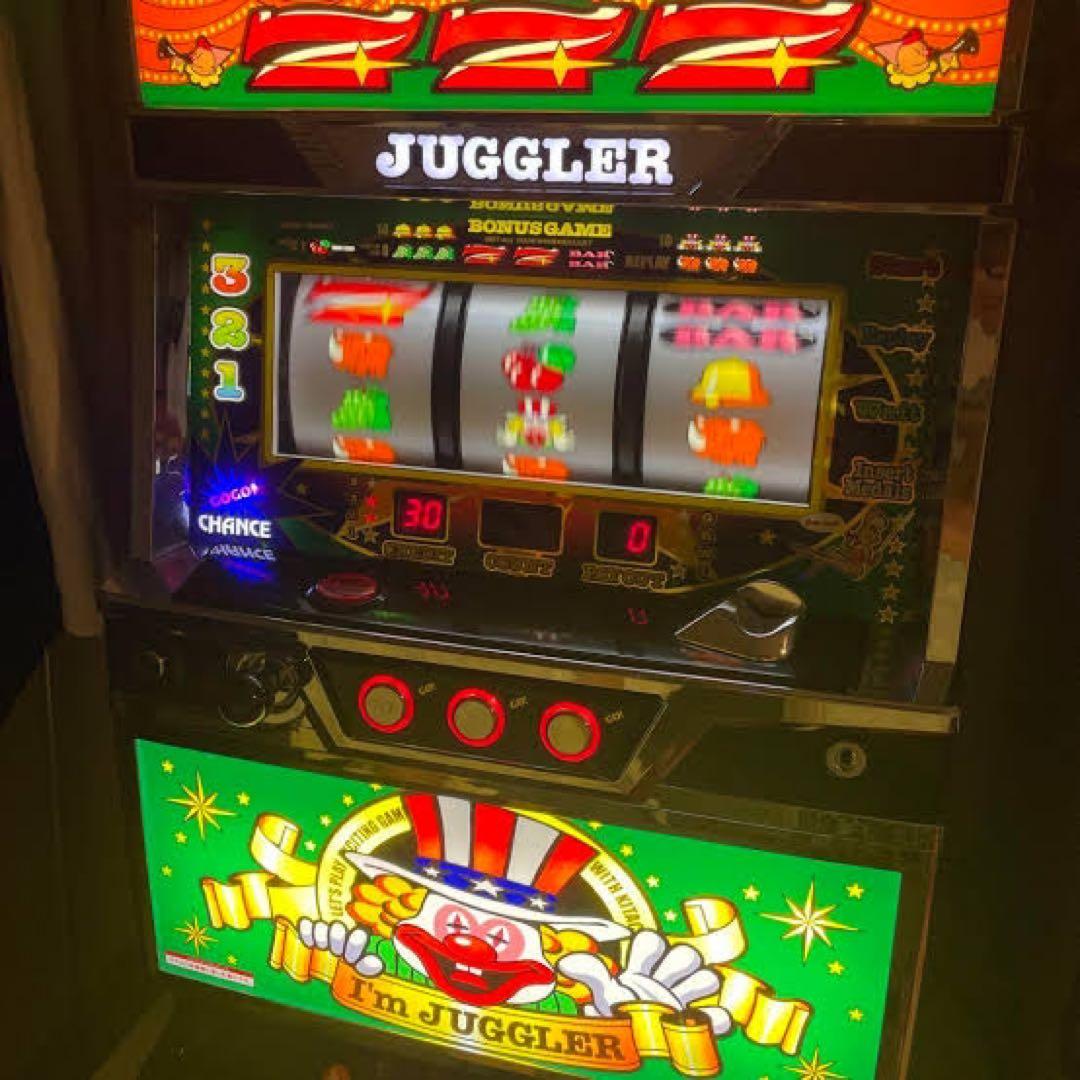 アイムジャグラー 6号機 希少、緑パネル 送料込