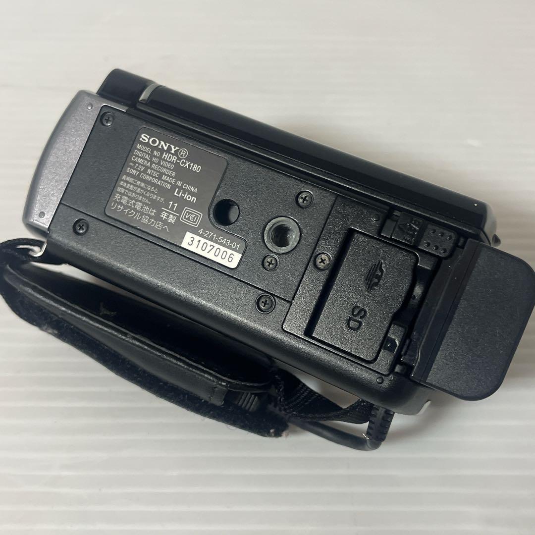 SONY Handycam HDR-CX180　ブラック　ビデオカメラ