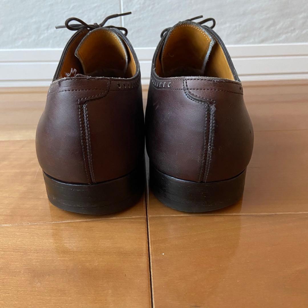 John Lobb ☆ダークブラウン キャップトゥ ドレスシューズ
