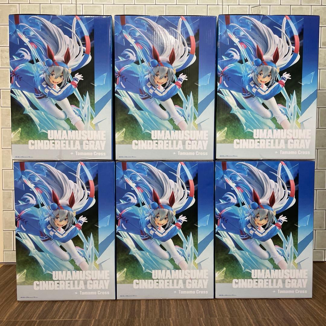 【６個セット】ウマ娘 シンデレラグレイ タマモクロス フィギュア