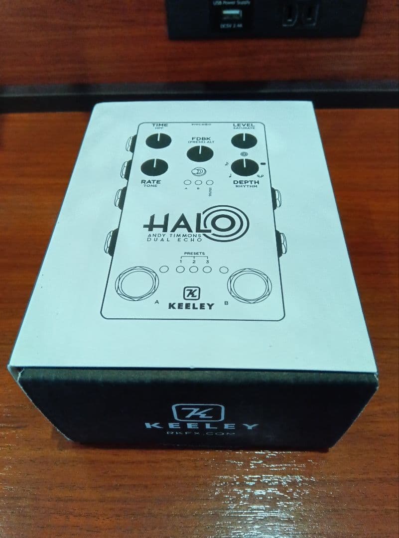 【美品】KEELEY HALO ANDY TIMMONS DUAL ECHO