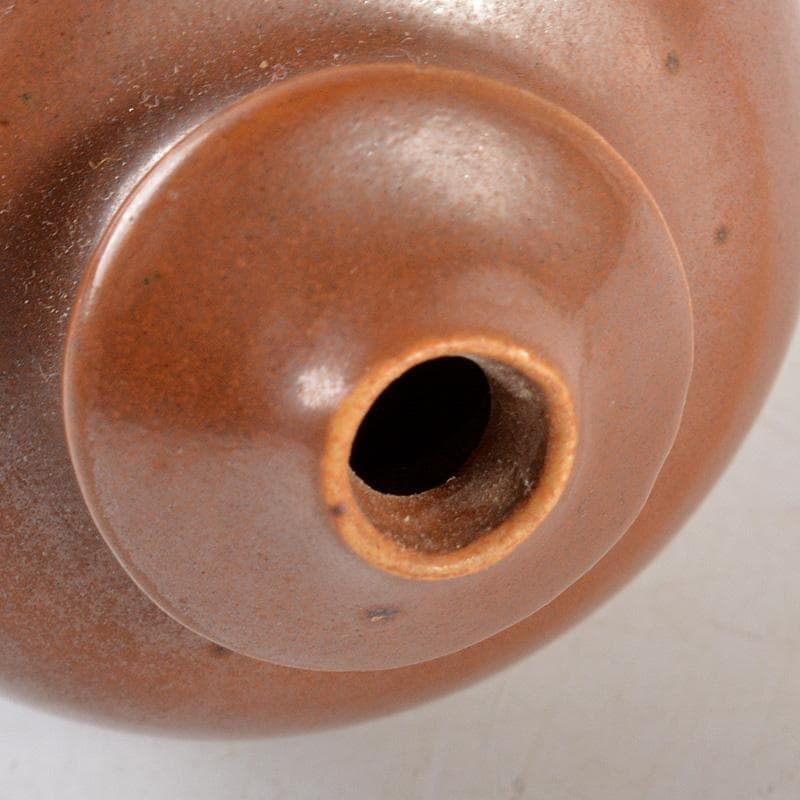 中国　柿釉　小壷　振出壷　C　R6079E