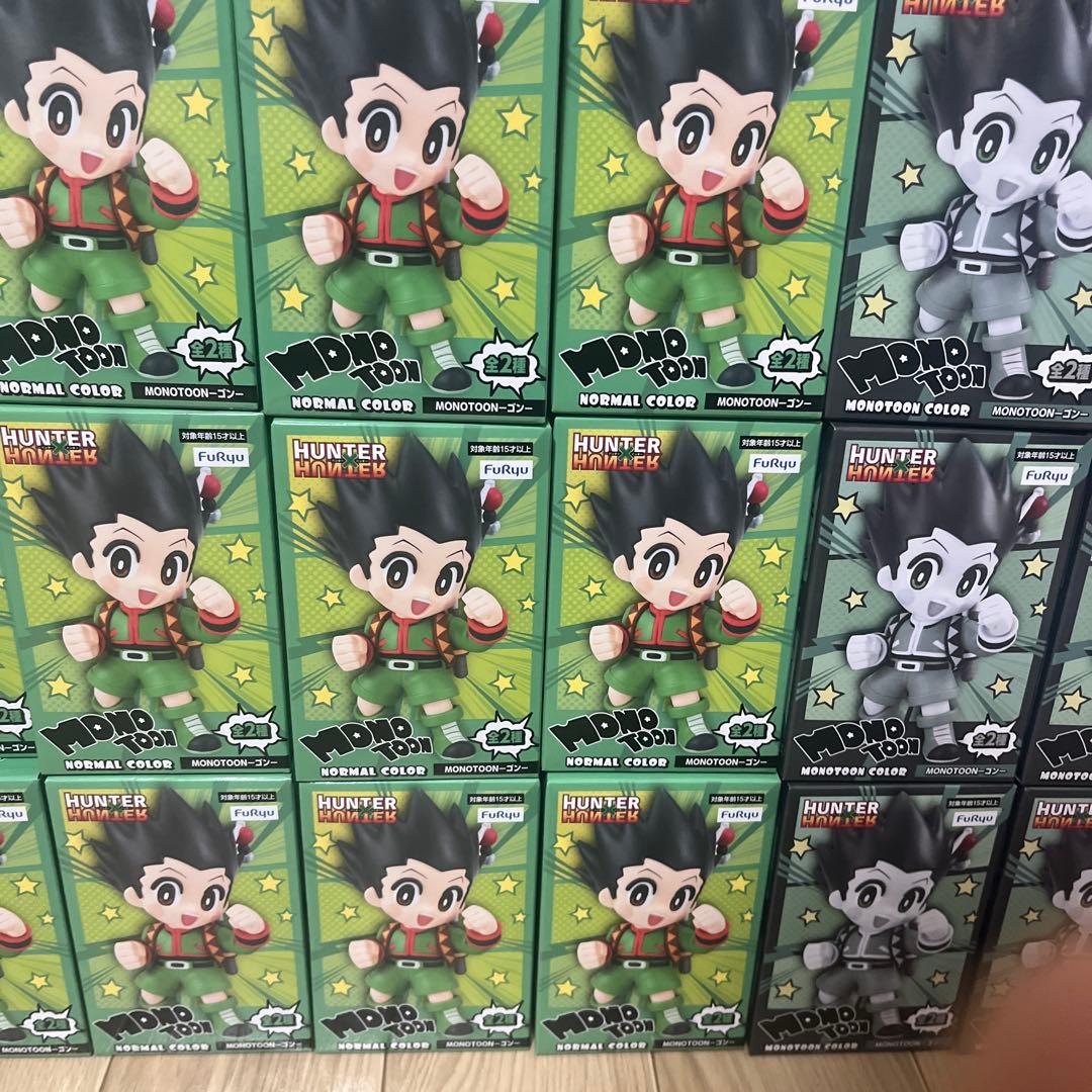 HUNTER×HUNTER MONOTOON フィギュア ゴン　62体セット