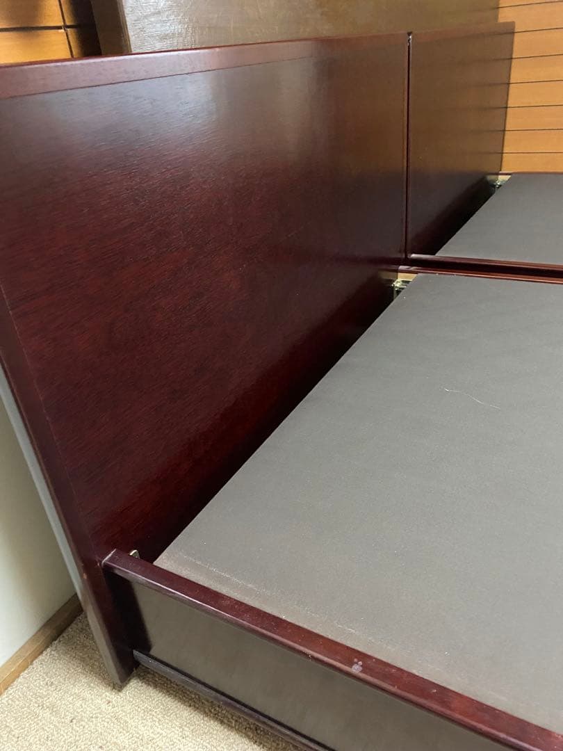 美品　シングルベッド　日本ベッド