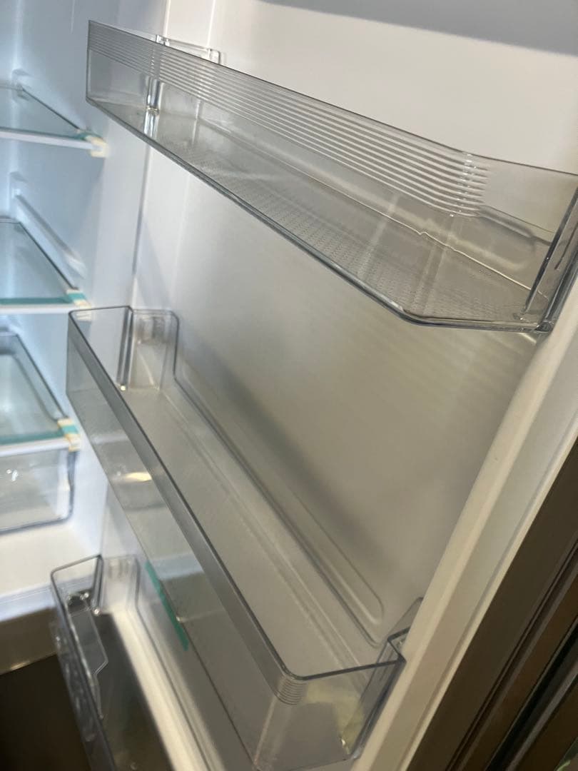 即購入可⭕️Haier／シルバー 2ドア冷蔵庫 270L