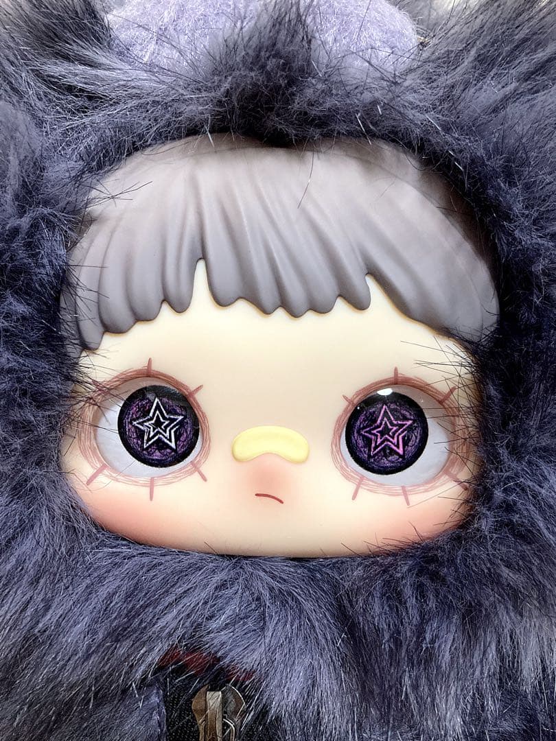 MayMei 霉霉 反逆ぬいぐるみシリーズ メイメイ 400％ 紫　バッグ