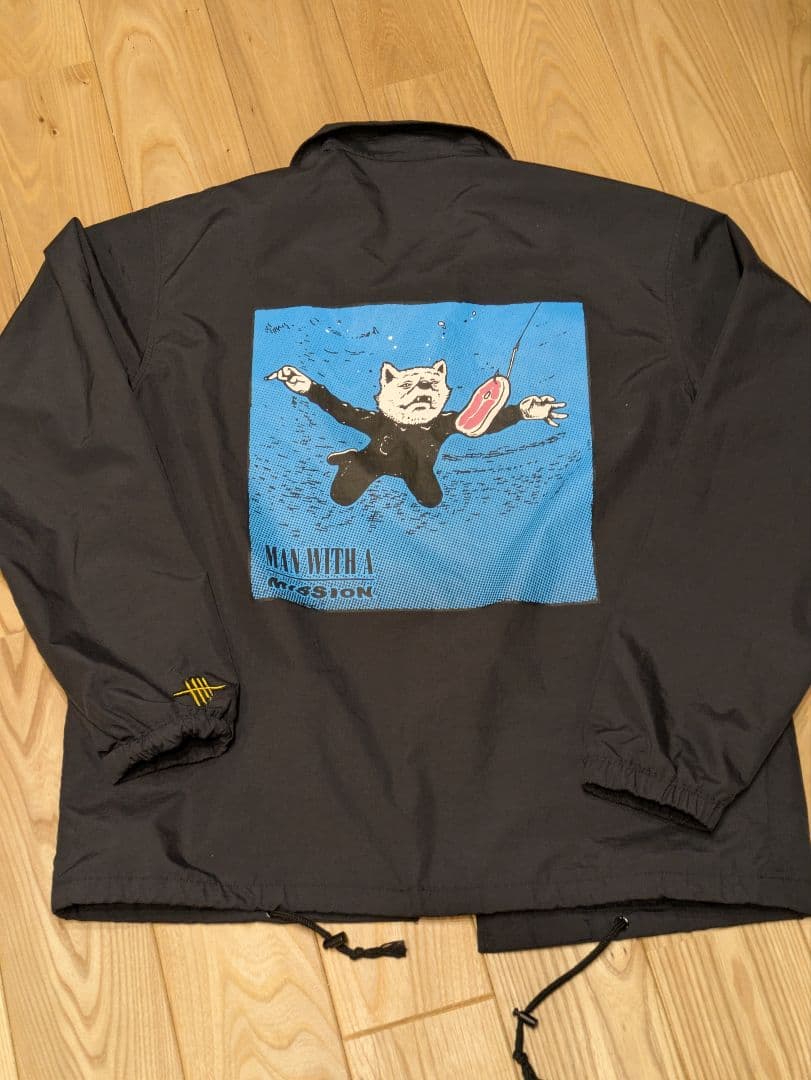 マンウィズアミッション コーチジャケット スメルライクイイ肉 M