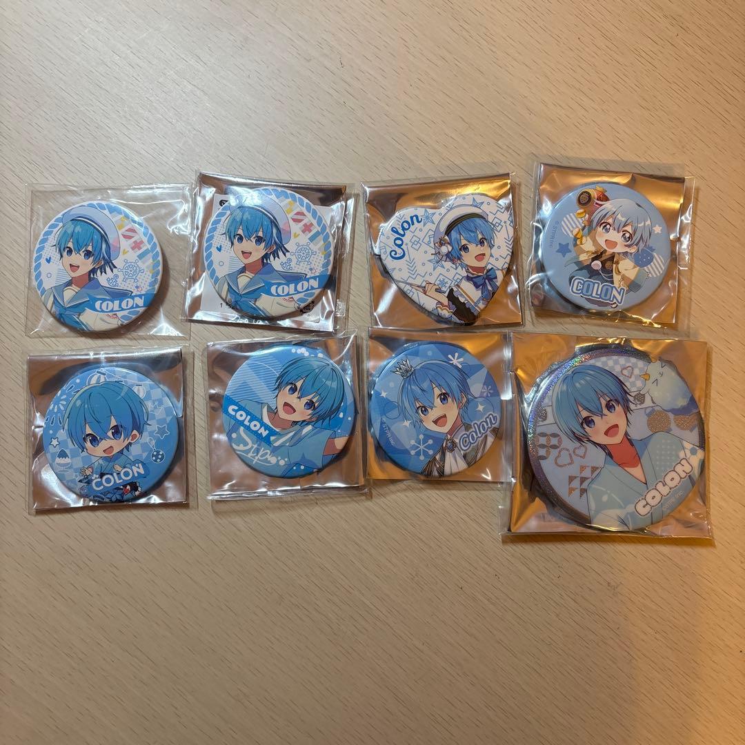 ころん 缶バッジ 8個セット - メルカリ
