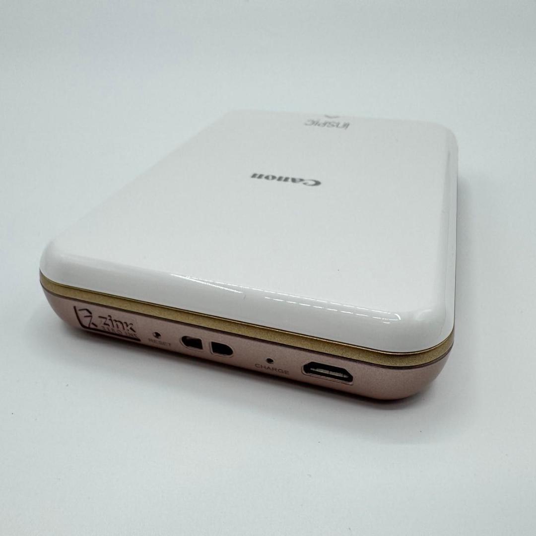 Canon iNSPiC PV-123 ミニフォトプリンター ローズゴールド - メルカリ
