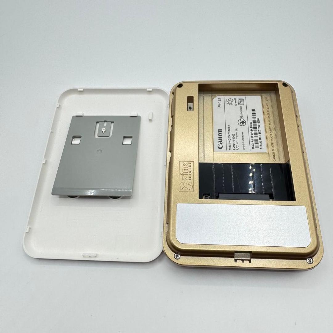 Canon iNSPiC PV-123 ミニフォトプリンター ローズゴールド - メルカリ