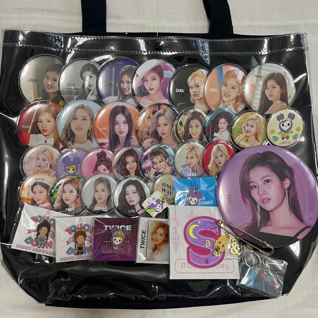 twice サナ 痛バ 缶バッジ まとめ売り TWICEサナ 痛バ