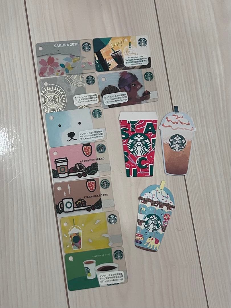 スタバカード PIN削り済み 102枚まとめ売り