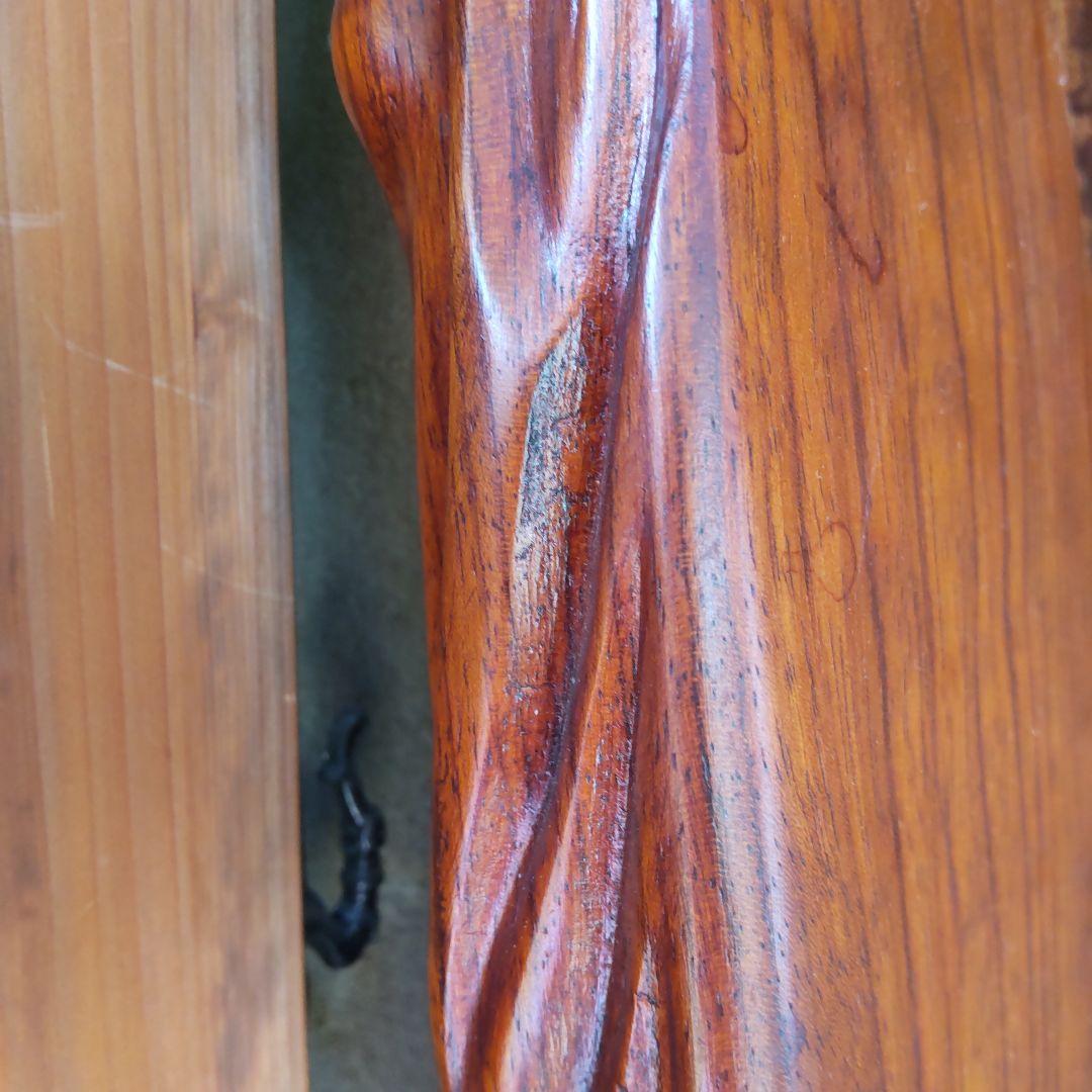 花梨またはブビンガ無垢 一枚板 座卓