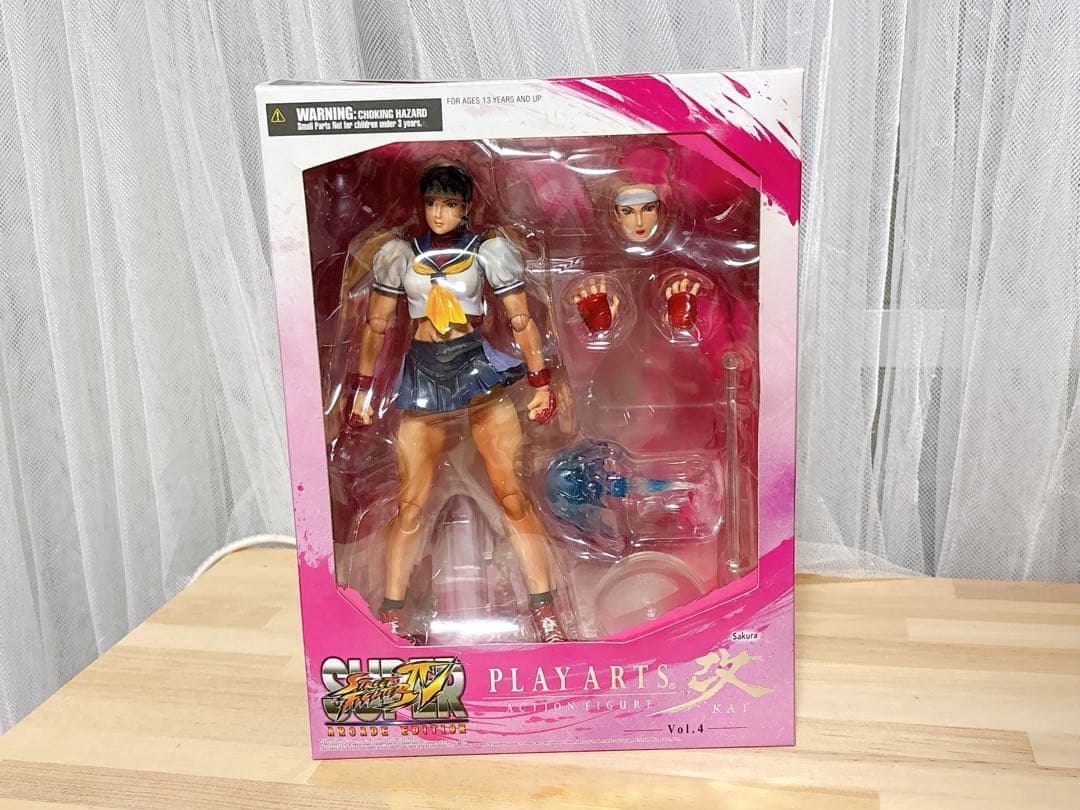 未開封　プレイアーツ改 春日野さくら Vol.4 ストリートファイターIV 未開封 プレイアーツ改 春日野さくら Vol.4 ストリートファイターIV