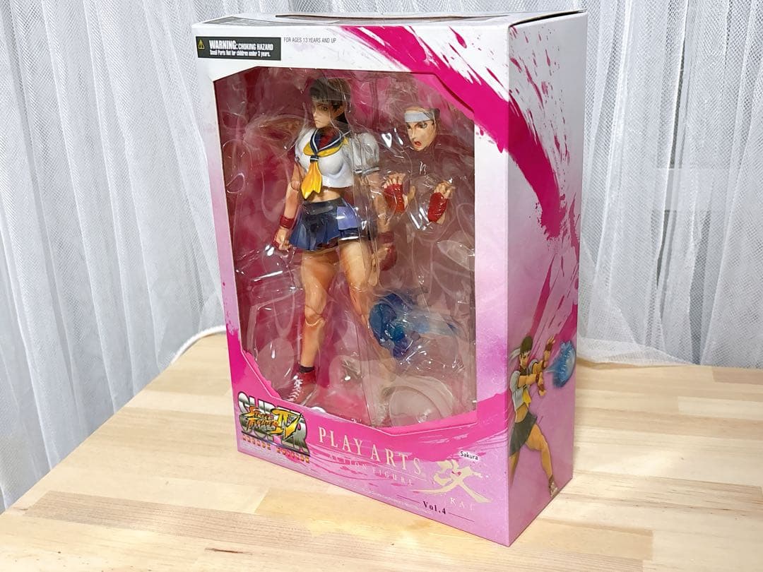 未開封 プレイアーツ改 春日野さくら Vol.4 ストリートファイターIV