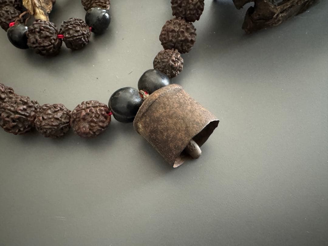 貴重☆ オールドシャーマンネックレス / チベット ネパール インド 菩提樹