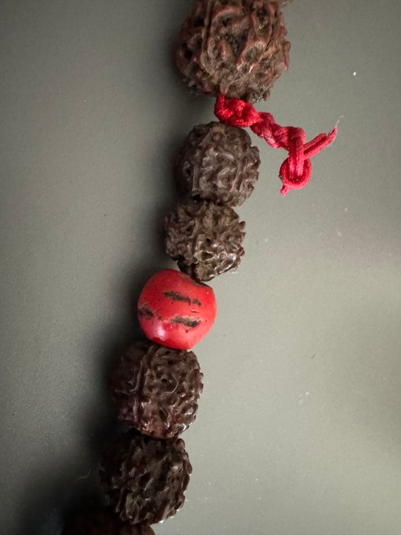 貴重☆ オールドシャーマンネックレス / チベット ネパール インド 菩提樹