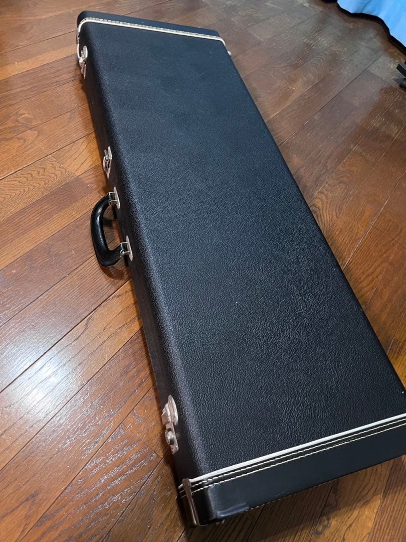 ハードケース付き ヴィンテージ TOMSON テレキャスター エレキギター 黒