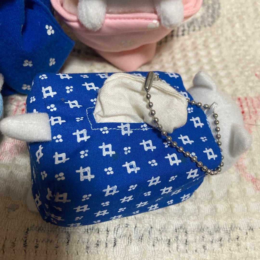 にゃんにゃんにゃんこ　にゃんこ温泉　おかみ　ぬいぐるみ　他3こセット　中古品